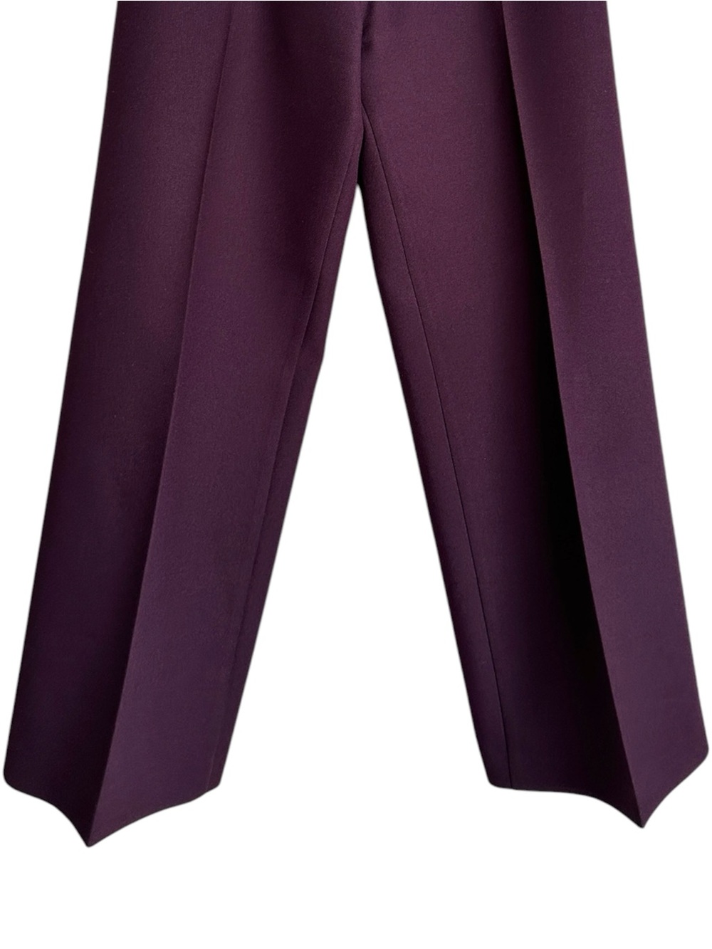 Vintage 70s LEVI’S Plum Purple High Rise Wide Leg Pants Trousers Perma Prest - Picture 4 of 15